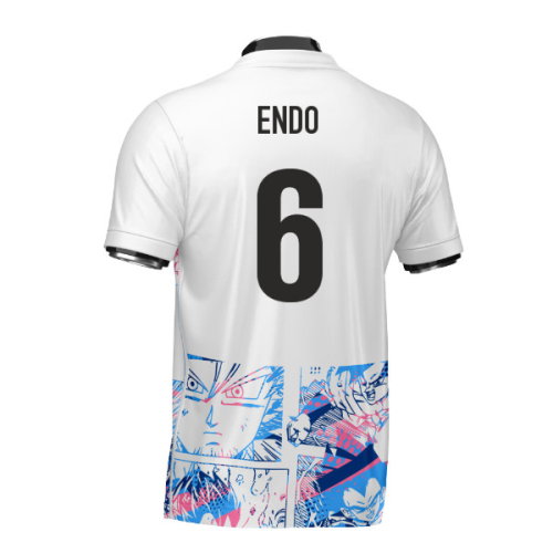 Japan Dragon Ball Z Heritage Football Jersey (Wolvate) Adult Short Sleeve (Endo 6)