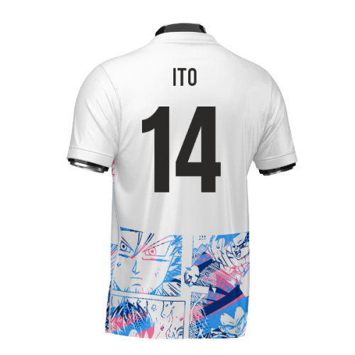 Japan Dragon Ball Z Heritage Football Jersey (Wolvate) Adult Short Sleeve (Ito 14)