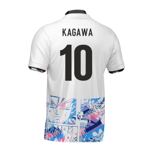 Japan Dragon Ball Z Heritage Football Jersey (Wolvate) Adult Short Sleeve (Kagawa 10)
