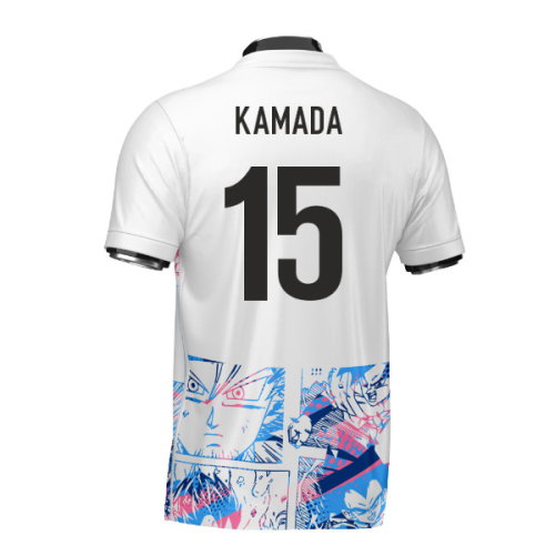Japan Dragon Ball Z Heritage Football Jersey (Wolvate) Adult Short Sleeve (Kamada 15)