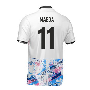 Japan Dragon Ball Z Heritage Football Jersey (Wolvate) Adult Short Sleeve (Maeda 11)
