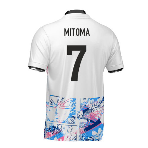 Japan Dragon Ball Z Heritage Football Jersey (Wolvate) Adult Short Sleeve (Mitoma 7)