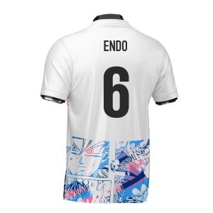 Japan Dragon Ball Z Heritage Football Jersey (Wolvate) Kids Short Sleeve (Endo 6)