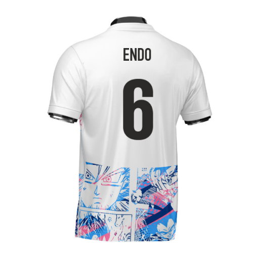 Japan Dragon Ball Z Heritage Football Jersey (Wolvate) Kids Short Sleeve (Endo 6)