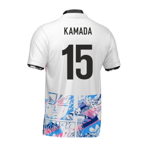 Japan Dragon Ball Z Heritage Football Jersey (Wolvate) Kids Short Sleeve (Kamada 15)