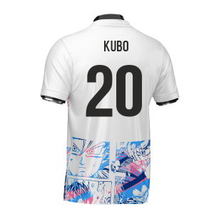 Japan Dragon Ball Z Heritage Football Jersey (Wolvate) Kids Short Sleeve (Kubo 20)