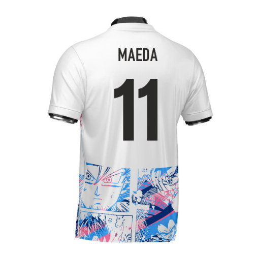 Japan Dragon Ball Z Heritage Football Jersey (Wolvate) Kids Short Sleeve (Maeda 11)