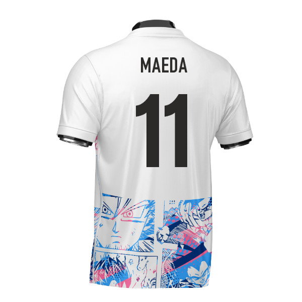 Japan Dragon Ball Z Heritage Football Jersey (Wolvate) Kids Short Sleeve (Maeda 11)