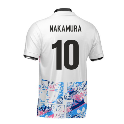 Japan Dragon Ball Z Heritage Football Jersey (Wolvate) Kids Short Sleeve (Nakamura 10)
