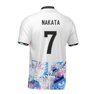 Japan Dragon Ball Z Heritage Football Jersey (Wolvate) Kids Short Sleeve (Nakata 7)