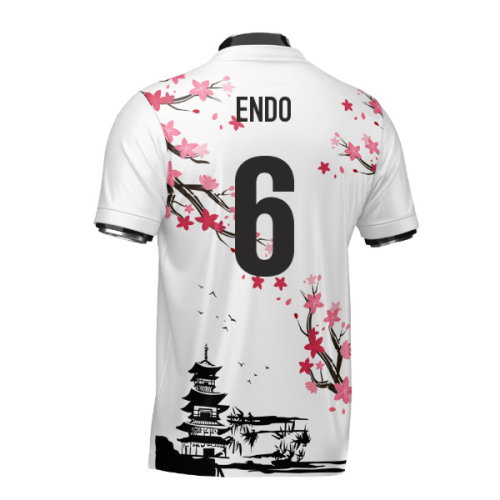 Japan Samurai Heritage Football Jersey (Wolvate) Adult Short Sleeve (Endo 6)