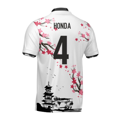 Japan Samurai Heritage Football Jersey (Wolvate) Adult Short Sleeve (Honda 4)