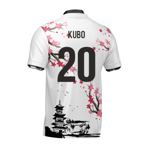 Japan Samurai Heritage Football Jersey (Wolvate) Adult Short Sleeve (Kubo 20)