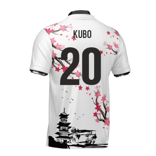 Japan Samurai Heritage Football Jersey (Wolvate) Adult Short Sleeve (Kubo 20)