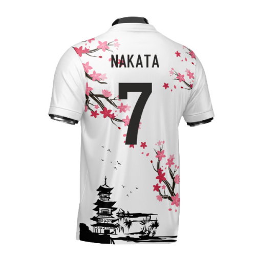 Japan Samurai Heritage Football Jersey (Wolvate) Adult Short Sleeve (Nakata 7)
