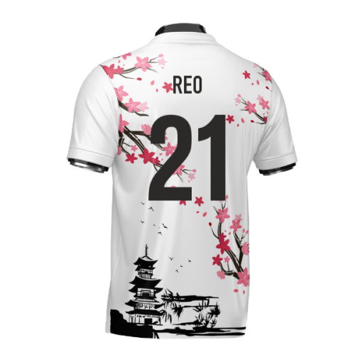 Japan Samurai Heritage Football Jersey (Wolvate) Adult Short Sleeve (Reo 21)
