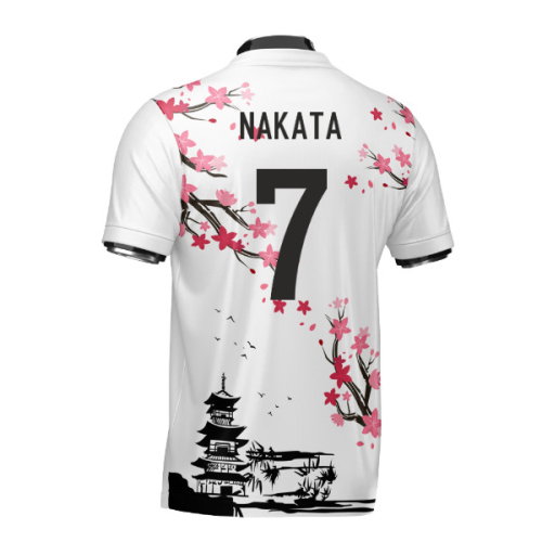Japan Samurai Heritage Football Jersey (Wolvate) Kids Short Sleeve (Nakata 7)