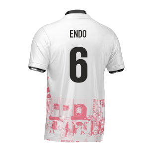 Japan Tokyo Heritage Football Jersey Red (Wolvate) Adult Short Sleeve (Endo 6)