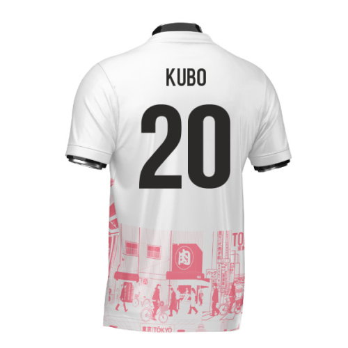 Japan Tokyo Heritage Football Jersey Red (Wolvate) Adult Short Sleeve (Kubo 20)