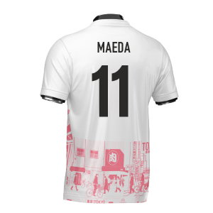 Japan Tokyo Heritage Football Jersey Red (Wolvate) Adult Short Sleeve (Maeda 11)