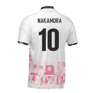Japan Tokyo Heritage Football Jersey Red (Wolvate) Adult Short Sleeve (Nakamura 10)