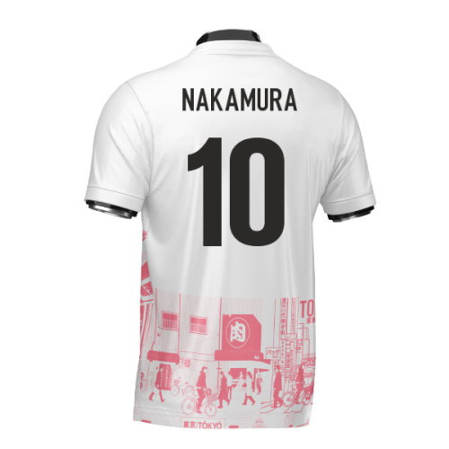 Japan Tokyo Heritage Football Jersey Red (Wolvate) Adult Short Sleeve (Nakamura 10)