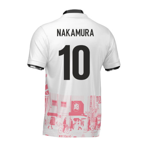 Japan Tokyo Heritage Football Jersey Red (Wolvate) Adult Short Sleeve (Nakamura 10)
