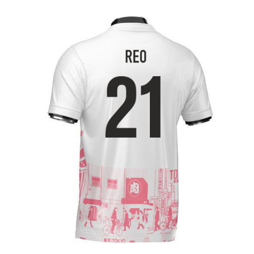 Japan Tokyo Heritage Football Jersey Red (Wolvate) Adult Short Sleeve (Reo 21)