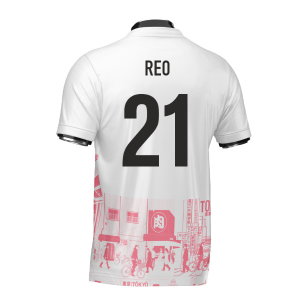 Japan Tokyo Heritage Football Jersey Red (Wolvate) Adult Short Sleeve (Reo 21)