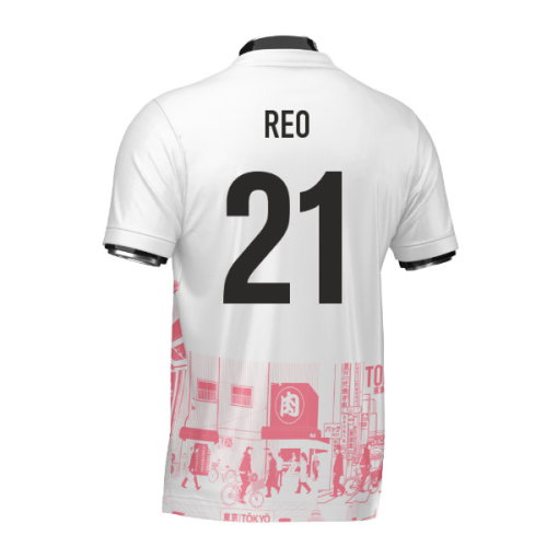 Japan Tokyo Heritage Football Jersey Red (Wolvate) Adult Short Sleeve (Reo 21)