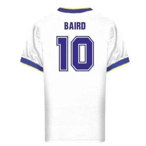 Leeds United 1986 Retro Football Shirt (Baird 10)