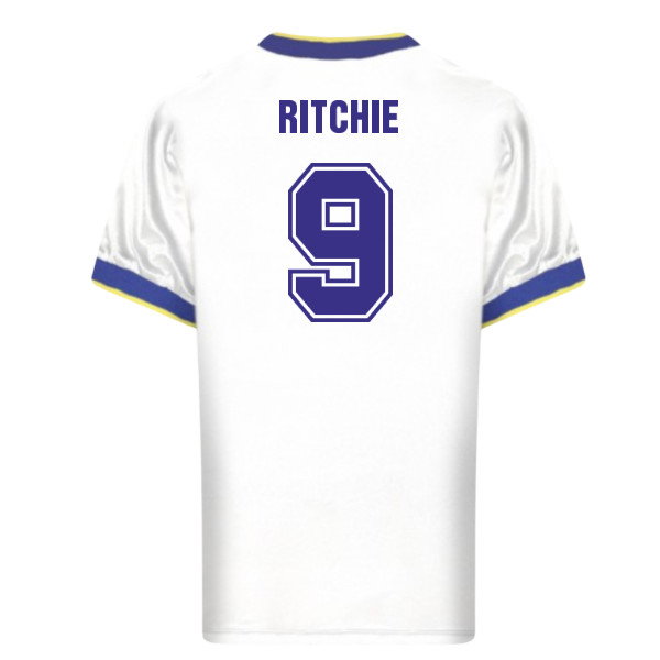 Leeds United 1986 Retro Football Shirt (Ritchie 9)