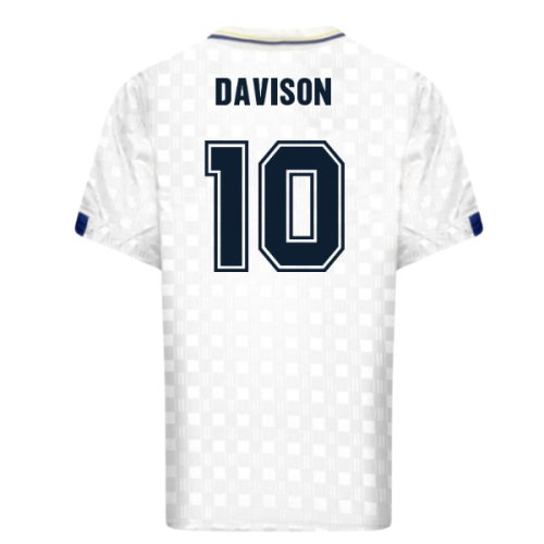 Leeds United 1988 Retro Football Shirt (Davison 10)