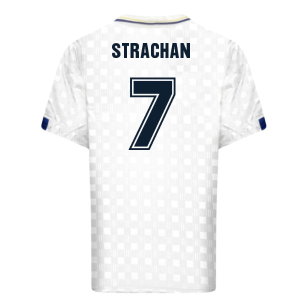Leeds United 1988 Retro Football Shirt (Strachan 7)