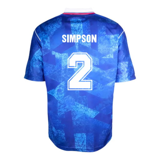 Leicester City 1990 Bukta Retro Shirt (SIMPSON 2)