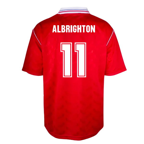 Leicester City 1990 Bukta Third Retro Shirt (ALBRIGHTON 11)