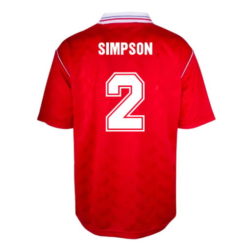 Leicester City 1990 Bukta Third Retro Shirt (SIMPSON 2)