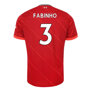Liverpool 2021-2022 Home Little Boys Mini Kit (FABINHO 3)