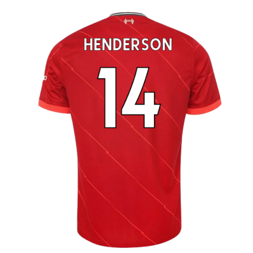 Liverpool 2021-2022 Home Little Boys Mini Kit (HENDERSON 14)