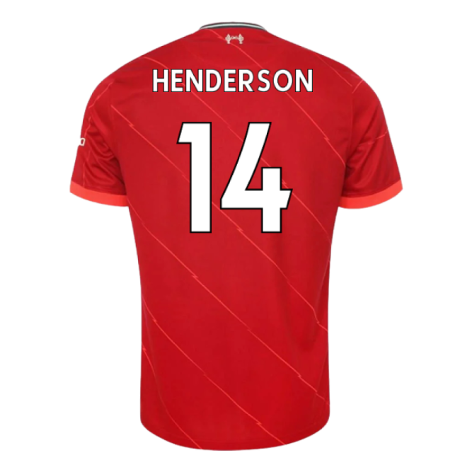Liverpool 2021-2022 Home Little Boys Mini Kit (HENDERSON 14)