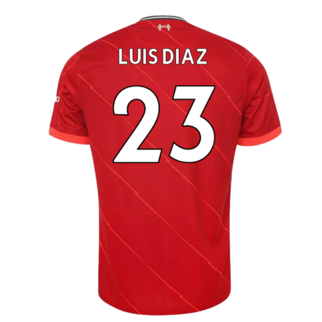 Liverpool 2021-2022 Home Little Boys Mini Kit (LUIS DIAZ 23)