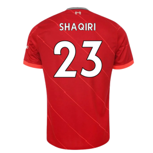 Liverpool 2021-2022 Home Little Boys Mini Kit (SHAQIRI 23)