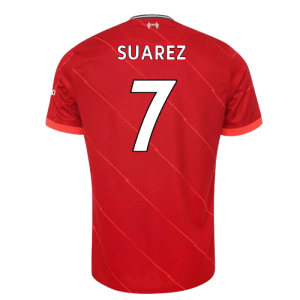 Liverpool 2021-2022 Home Little Boys Mini Kit (SUAREZ 7)