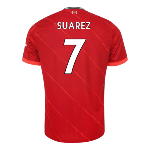 Liverpool 2021-2022 Home Little Boys Mini Kit (SUAREZ 7)