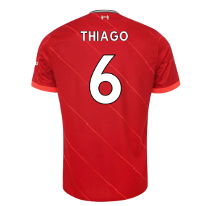 Liverpool 2021-2022 Home Little Boys Mini Kit (THIAGO 6)