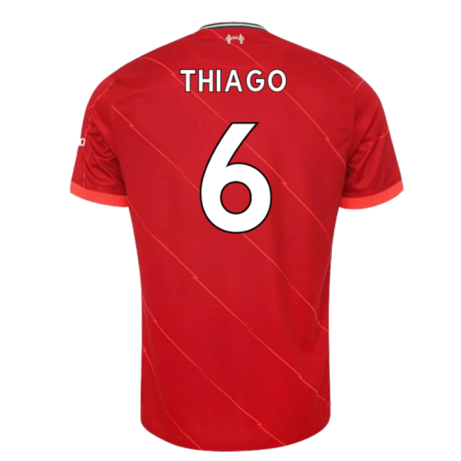 Liverpool 2021-2022 Home Little Boys Mini Kit (THIAGO 6)