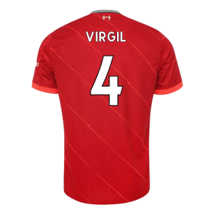 Liverpool 2021-2022 Home Little Boys Mini Kit (VIRGIL 4)