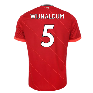 Liverpool 2021-2022 Home Little Boys Mini Kit (WIJNALDUM 5)