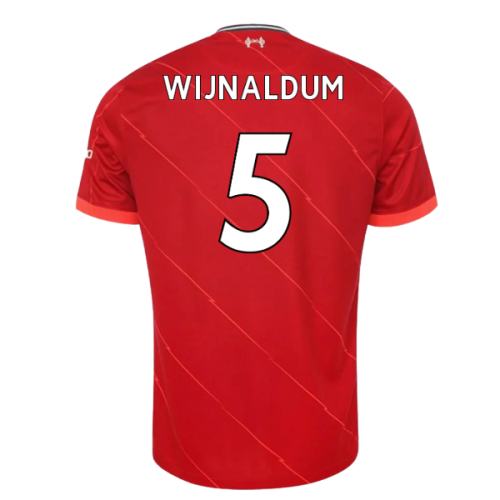 Liverpool 2021-2022 Home Little Boys Mini Kit (WIJNALDUM 5)