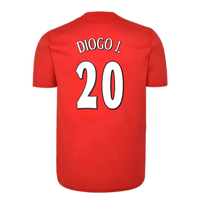 Liverpool FC 2005 Istanbul Home Shirt (DIOGO J. 20)